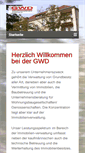 Mobile Screenshot of gwd-immo.de